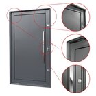Porta Pivotante Lambril Com Puxador Elite 216x130 Abertura Di