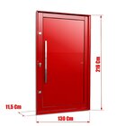 Porta Pivotante Lambril Com Puxador Elite 216x130 Abertura Es