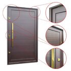 Porta Pivotante Lambril Com Puxador Elite 216x130cm Abertura