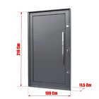 Porta Pivotante Lambril Com Puxador Lado Direito Elite 216x10