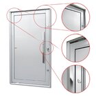 Porta Pivotante Lambril Com Puxador Lado Direito Elite 240x12