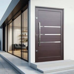 Porta Pivotante Lambril Evolution Com Puxador Elite 216x120