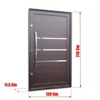 Porta Pivotante Lambril Evolution Com Puxador Elite 216x130 A