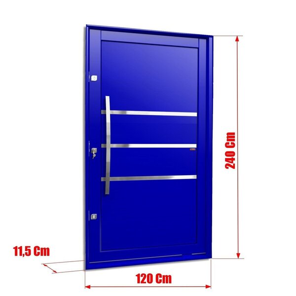 Porta Pivotante Lambril Evolution Com Puxador Elite 240x120