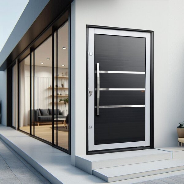 Porta Pivotante Lambril Evolution Com Puxador Elite 240x130 A