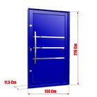 Porta Pivotante Lambril Evolution Com Puxador Lado Esquerdo E