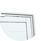 Porta Pivotante Lambril Evolution Com Puxador Super 210cm X 1