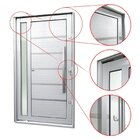 Porta Pivotante Lambril Miraggio Com Puxador Elite 216x130 Ab