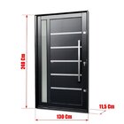 Porta Pivotante Lambril Miraggio Com Puxador Elite 240x130 Ab