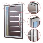 Porta Pivotante Lambril Miraggio Com Puxador Lado Direito Eli