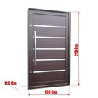 Porta Pivotante Lambril Premium Com Puxador Elite 216x130 Abe