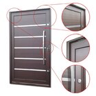 Porta Pivotante Lambril Premium Com Puxador Elite 240x150 Abe