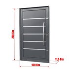 Porta Pivotante Lambril Premium Com Puxador Elite 240x150 Abe