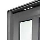 Porta Pivotante Lambril Visione Com Puxador Elite 216x120 Abe