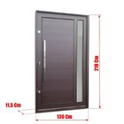 Porta Pivotante Lambril Visione Com Puxador Elite 216x130 Abe
