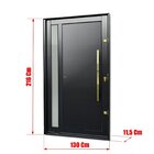 Porta Pivotante Lambril Visione Com Puxador Elite 216x130 Abe