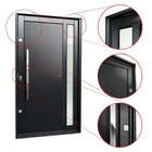 Porta Pivotante Lambril Visione Com Puxador Elite 216x130cm A