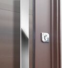 Porta Pivotante Lambril Visione Com Puxador Elite 240cmx150cm