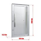 Porta Pivotante Lambril Visione Com Puxador Elite 240x120 Abe