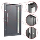 Porta Pivotante Lambril Visione Com Puxador Lado Esquerdo Eli