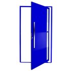 Porta Pivotante Lambril Visione Com Puxador Super 210cm X 120
