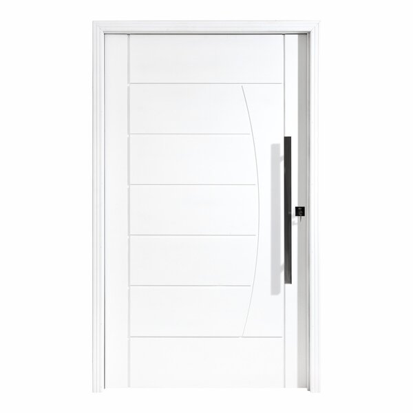 Porta Pivotante Maciça 214x107cm Eucalipto Pm78 Solar Cruzeir