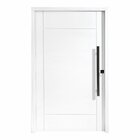 Porta Pivotante Maciça 214x109cm Eucalipto Pm95 Clean Cruzeir
