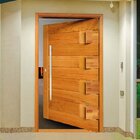 Porta Pivotante Passione Ii - Madeira Maciça - Angelim Medida