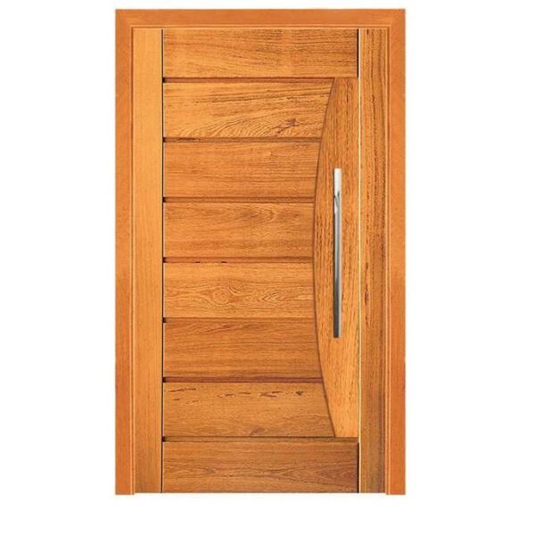 Porta Pivotante Pavuna - Madeira Maciça - Angelim Medida Fina