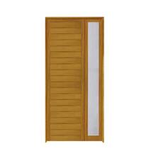 Porta com Batente Pivotante Decorada Madeira Maciça Personal Door Eucalipto Sob Medida Galon