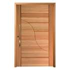 Porta Pivotante Pm91 Sublime Em Madeira Maciça Eucalipto Cruz