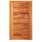 Porta Pivotante Pontal - Madeira Maciça - Angelim Medida Fina