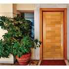 Porta Pivotante Roma Montada Em Madeira Maciça Tauari Mapaf 1