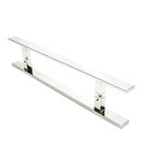 Porta Pivotante Solara Alumínio Puxador Barra Chata 210 X 120