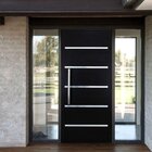 Porta Pivotante Solara Alumínio Puxador Tubolar 210 X 110  Ab