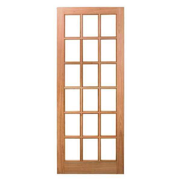 Porta Pm114 Estilo Em Madeira Maciça Eucalipto Cruzeiro 90cm