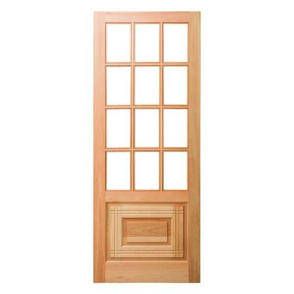 Porta Pm11 Oriental Em Madeira Maciça Eucalipto Cruzeiro 82cm