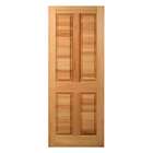 Porta Pm44 Hagá Em Madeira Maciça Eucalipto Cruzeiro 62cm X 2