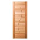 Porta Pm89 Evidence Em Madeira Maciça Eucalipto Cruzeiro 60cm