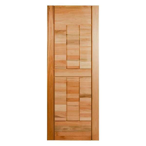 Porta Pm96 Em Madeira Maciça Eucalipto Cruzeiro 100cm X 210cm