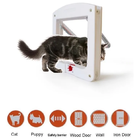 Porta Portinha De Passagem Pet Door P/gato Cachorro 4 Em 1