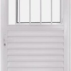 Porta Postigo 2,10 X 0,70 Esquerda Alumínio Branco