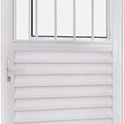 Porta Postigo 2,10 X 0,70 Esquerda Alumínio Branco