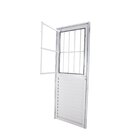Porta Postigo Abertura Com Vidro Liso 210x80x4,5cm Abertura D