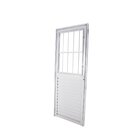 Porta Postigo Abertura Vidro Liso 210x80cm Espresso Esquadria