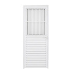 Porta Postigo Aluminio Branco  2.10x0,80 Lado Esquerdo