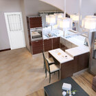 Porta Postigo de Giro Alumínio Branco Grade Vertical com Fechadura 2,10x0,86m Lado Esquerdo Linha Home 3A Alumínio