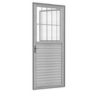 Porta Postigo Direita 2,10 X 0,70 Alumínio Brilhante