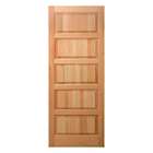 Porta Pp01 Em Madeira Maciça Eucalipto Cruzeiro 80cm X 210cm