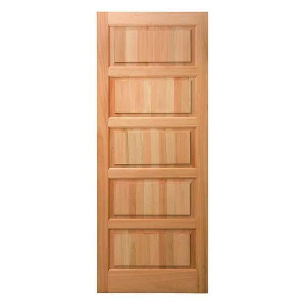 Porta Pp01 Em Madeira Maciça Eucalipto Cruzeiro 82cm X 210cm